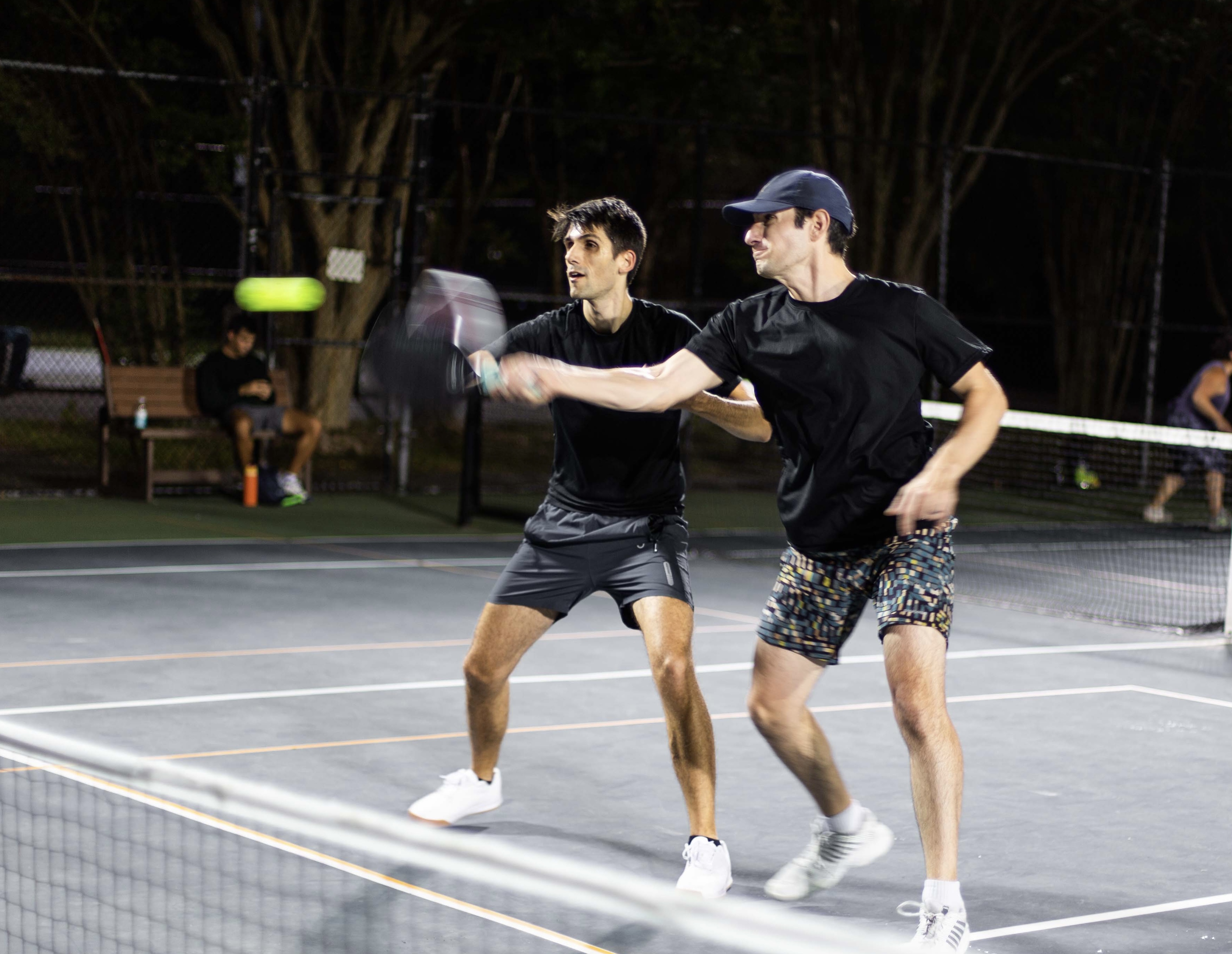 DCPL players during a rally.